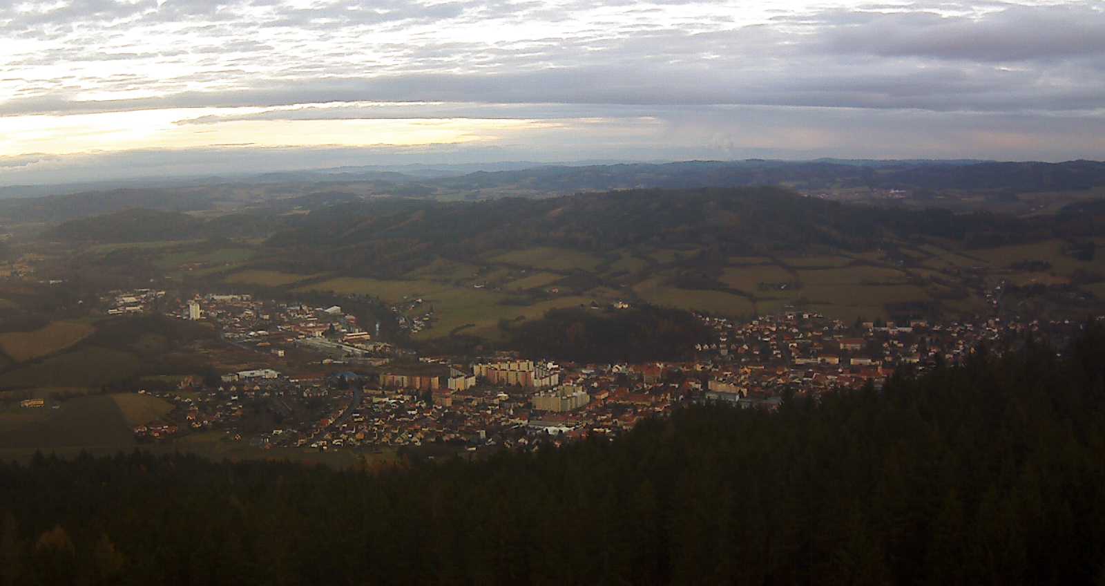 Sušice – Svatobor panorama