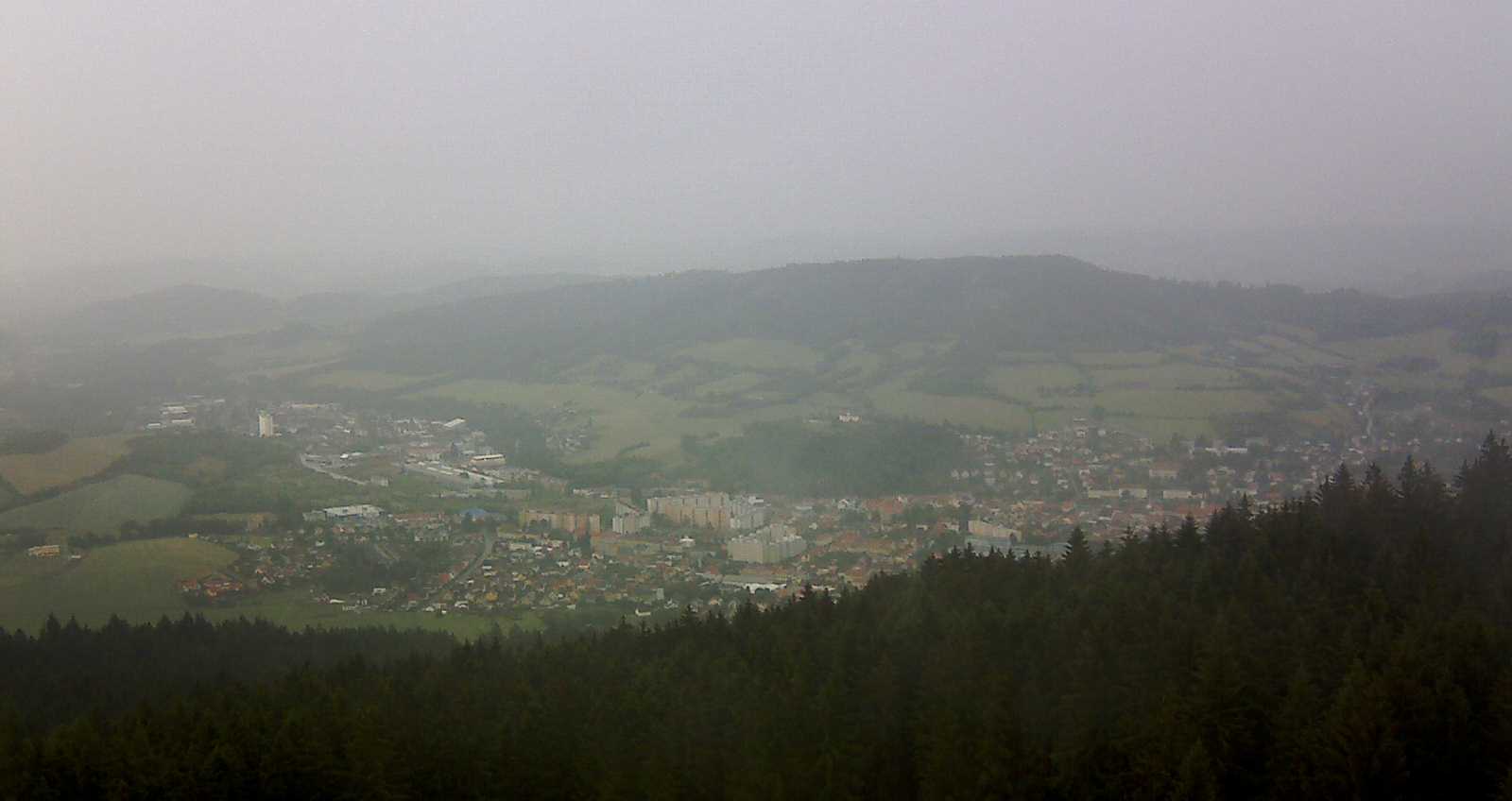 Sušice – Svatobor panorama