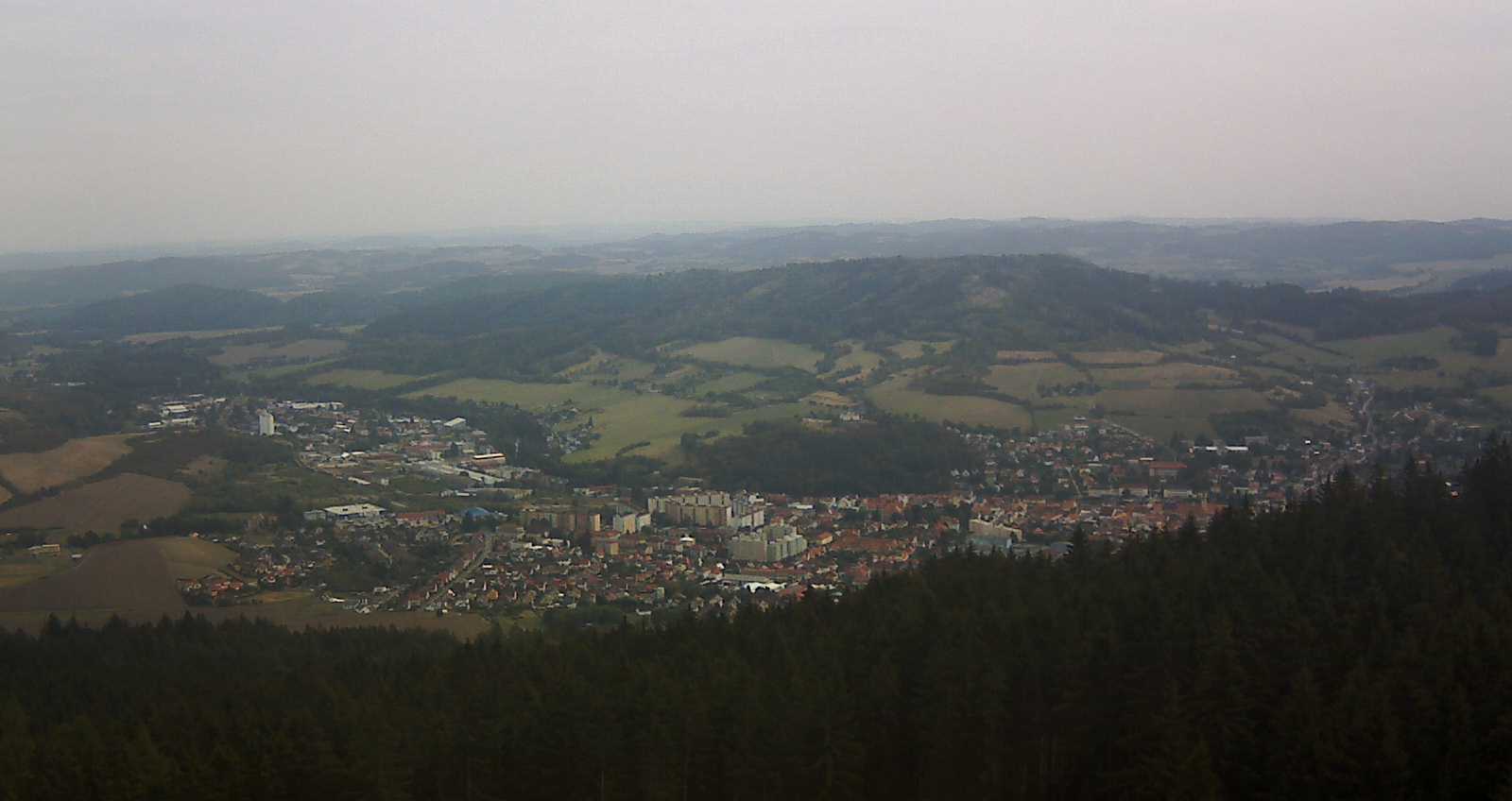 Sušice – Svatobor panorama